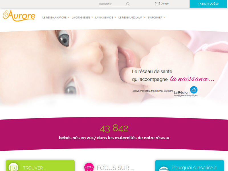 reseau aurore perinatal site vitrine