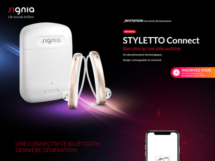 sivantos styletto connect